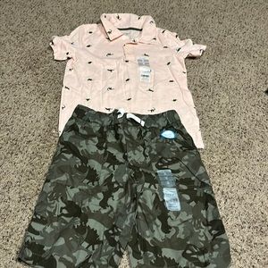 Boys short set